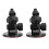 Mini 40mm Adjustable Auto Data Recorder Holder 2Pcs with 360 Rotation 10