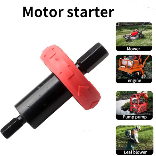 Electric Start Drill Bit Adapter Mower Jump Starter Replacement Part For Woodworking And Electrical Wiring 2