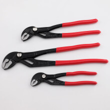 Groove Joint Pliers Set 3 Piece Water Pump Pliers CRV Steel HeavyDuty MultiPosition Jaw