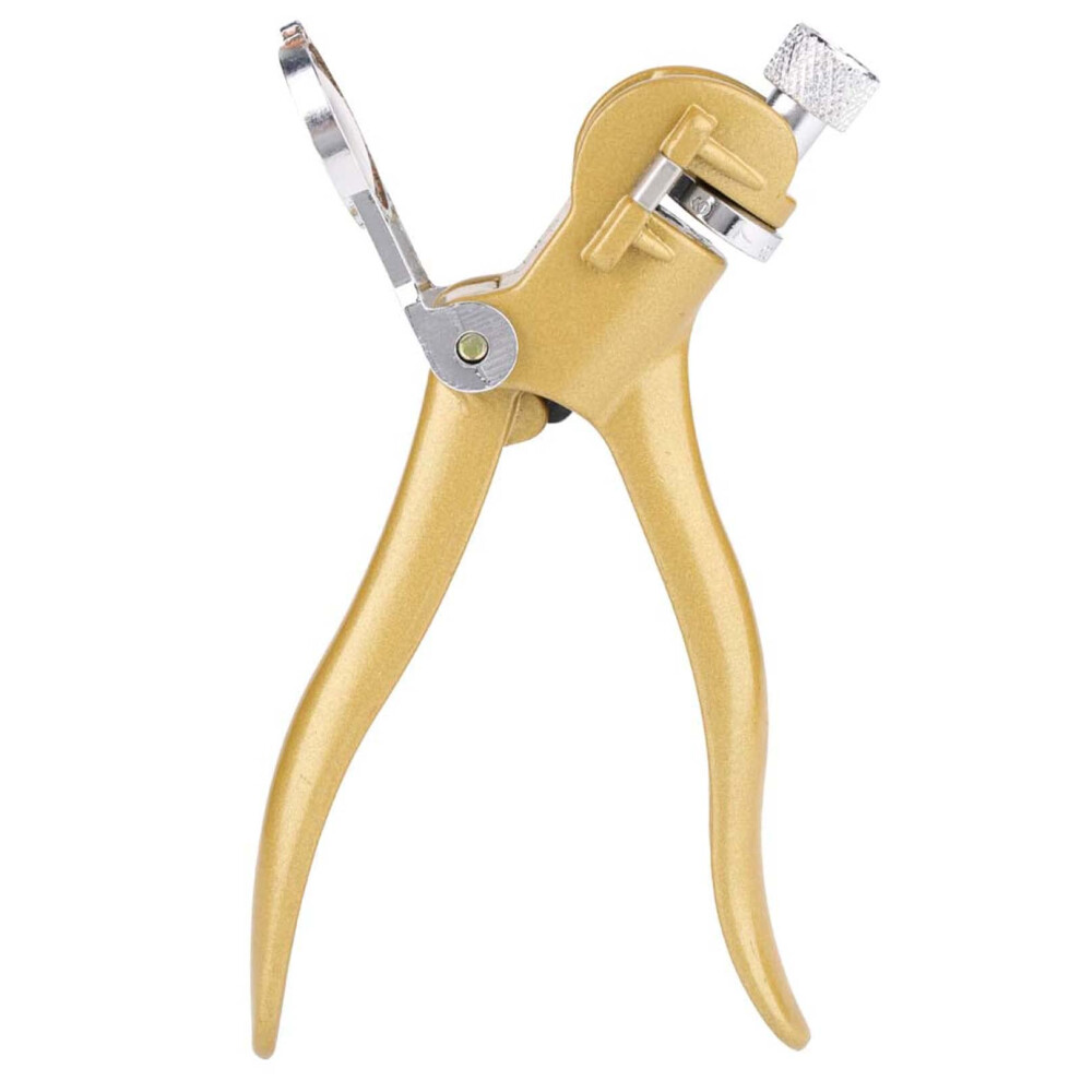 Precision Saw Set Pliers Zinc And Copper Alloy For Woodworking With Ergonomic Grip And Magnifier 9187378980651