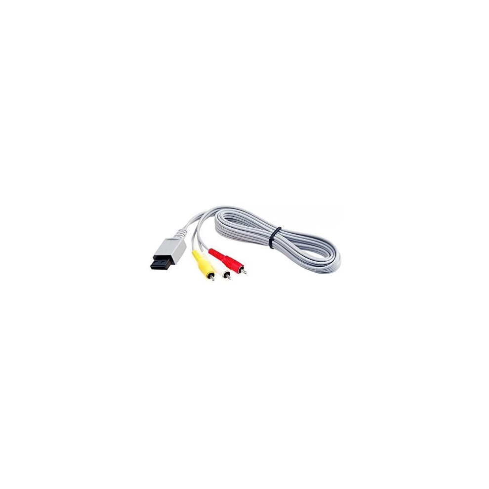 Composite Av Cable With Secure Connection And Clear Stereo Audio For Wii And Wii U 9199774760768