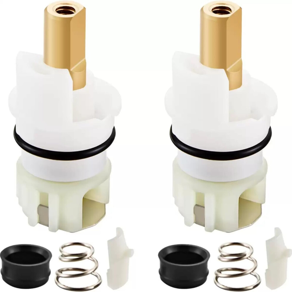 Kit Rp25513 Stem Cartridge Replacement For Delta Faucet, LeakâProof Brass, Easy Diy 2 Pack 9187378980736