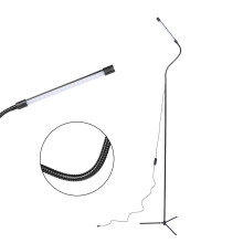 Aluminum LED Floor Lamp 158cm Modern Study Room Lighting USB Powered