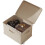Lockable Storage Box with Handle, Waterproof Odor Proof Stackable Organizer Bin, Cream Large 1
