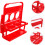 Foldable Wine Bottle Holder and Beer Organizer for Kitchen Bar, Durable Space Saving Rack 4