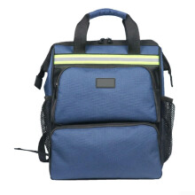 Electrician Tool Bag Heavy Duty Waterproof Backpack with Double Zipper Organizer for Construction