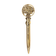 User Friendly Retro Envelope Opener, Zinc Alloy Construction Ensures Safety And Reliability, Elegant Patterns For A Stylish Home And Office Accessory