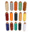 Leather Sewing Thread, Waterproof Waxed String for Multiple Applications (15 Colors, 50 Meters Length) 1