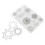 Creative Card Scrapbooking Tools, Anise Stars Cutting Dies for Precise and Easy Storage, Exquisite Snowflake Pattern for Personalized DIY Projects 6