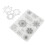 Creative Card Scrapbooking Tools, Anise Stars Cutting Dies for Precise and Easy Storage, Exquisite Snowflake Pattern for Personalized DIY Projects 3