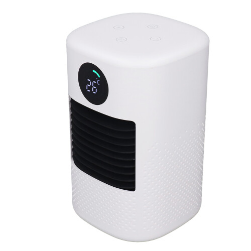 Portable Space Heater with Smart Home Integration, Energy Saving, Quiet Operation, Touchscreen OLED Display, Versatile Modes for Indoor Use (3 Speed 1