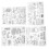 Decorative Patterns For Your Next Project: Card Making Essentials Featuring Clear Stamps, Silicone Material, And A Wide Application, Designed To 3