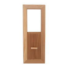 Verstelbaar ventilatierooster voor sauna of stoomruimte, sauna-uitrusting, sterk en duurzaam, hoogwaardig houten ventilatierooster, cederhouten