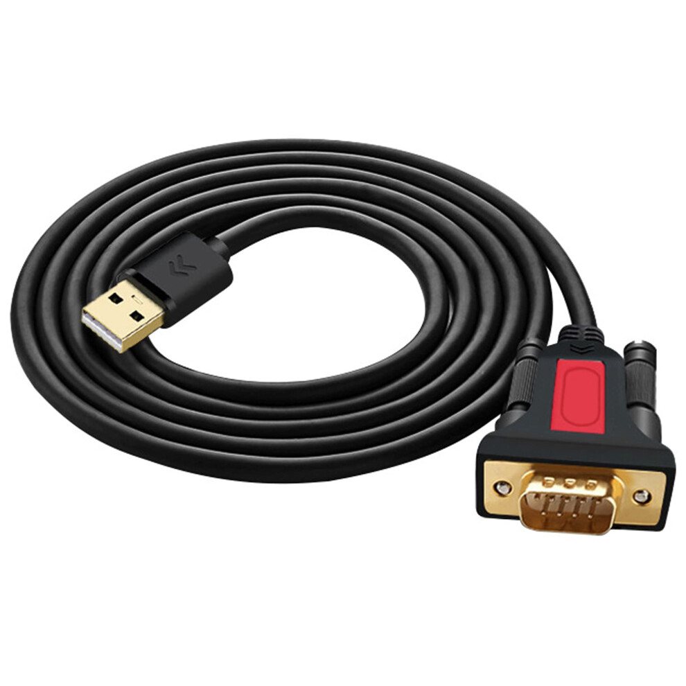 Usb To Rs232 Db9 Serial Adapter Cable 15Foot, 9Pin, Compatible With Mac Os Windows Android Linux 9187378981542