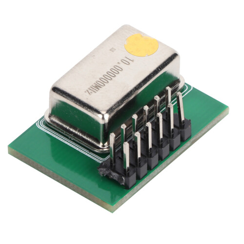 10M Clock Crystal Oscillator 0.1ppm Accuracy Aluminium Housing Front Module