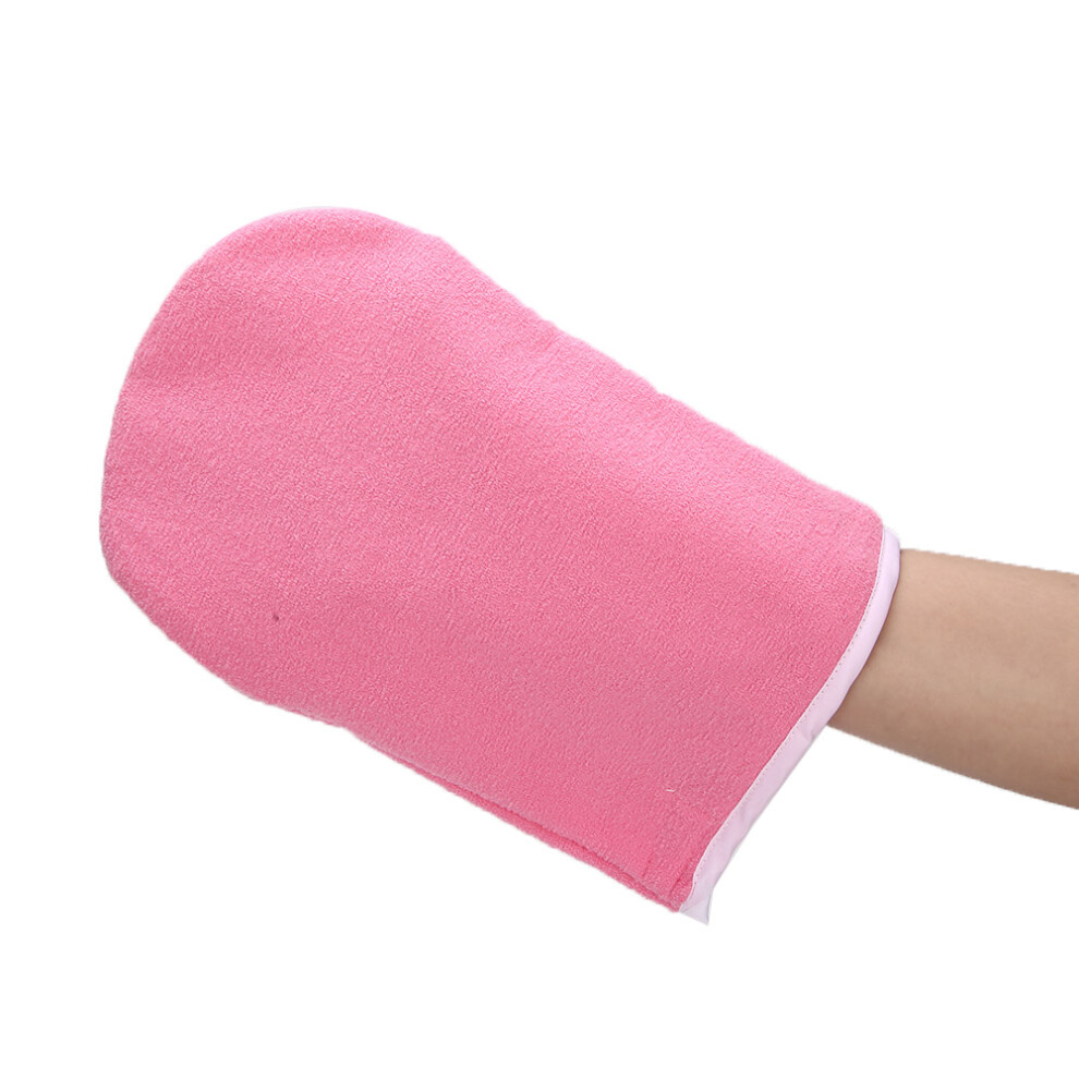 Pink Paraffin Wax Hand Mitts Moisturizing Spa Therapy For Women