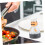 Kitchen Timer Mechanical Cooking Timer with Accurate Countdown, Chef Design for Baking and Cooking 2