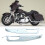 Inner Fairing Support Bracket for EFI FLHX FLHTC FLHTCU Tough Black Coating 9