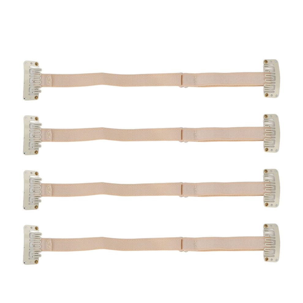Face Lift Bands with Clips 4pcs Adjustable Elastic Strap for Women Wrinkle Reduction