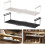 Metal Under Shelf Organizer 30 To 60 Cm Adjustable White Kitchen Storage Rack 3