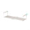 Metal Under Shelf Organizer 30 To 60 Cm Adjustable White Kitchen Storage Rack 1