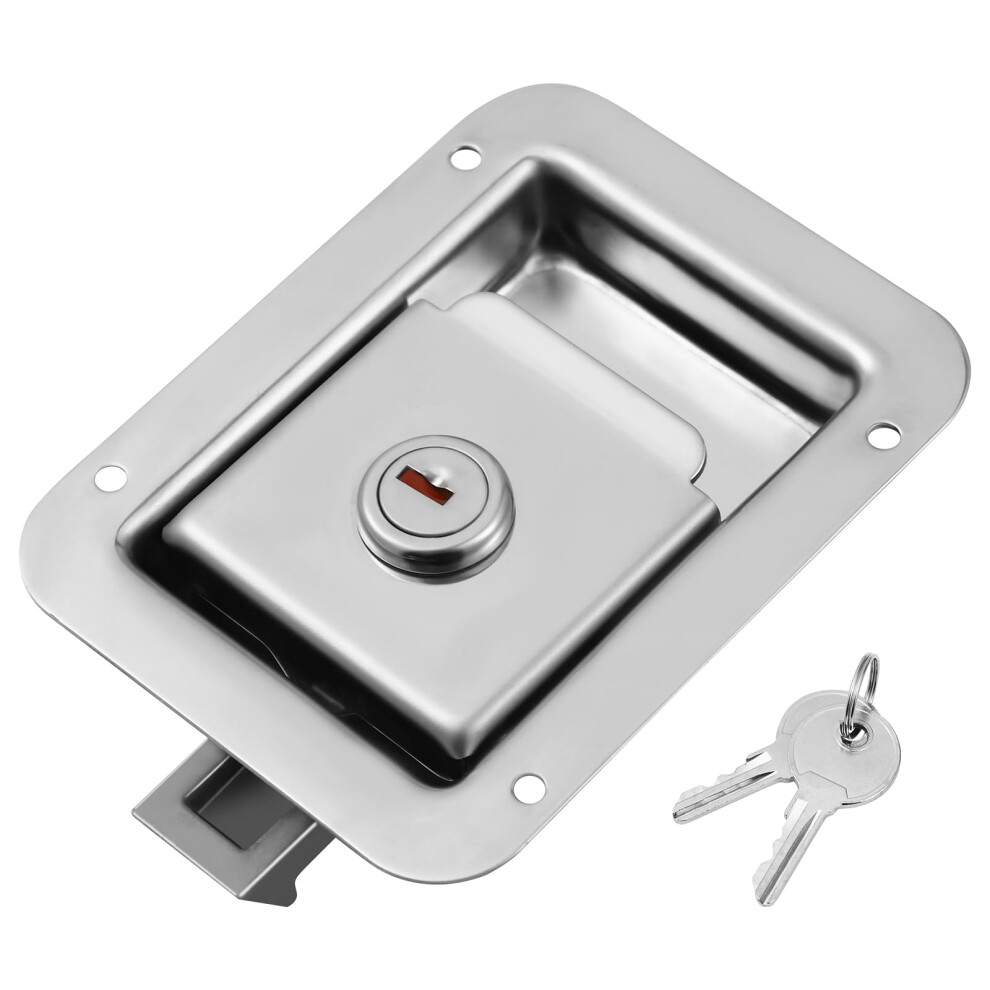 Rv Door Lock 304 Stainless Steel Trailer Paddle Latch Corrosionresistant Quick Install 9094768992975