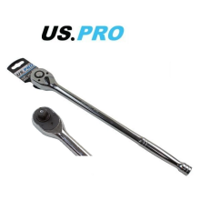 US PRO Extra Long Ratchet 380mm 1/2" Drive 72T Quick Release 4148