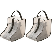 Sacs de bottes avec poignée, fenêtre en-Bordure noire 28x20x28cm
