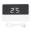 Innovative Clock, Dual Alarm Feature Timepiece with Weather Forecast Integration, White Noise Function, for Home Office 1