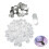 Plastic Bottoms for Durable Badge Assembly, Protective Films Button Making Supplies Set, For Diy Projects Create Personalized Buttons Craft-Grade 1