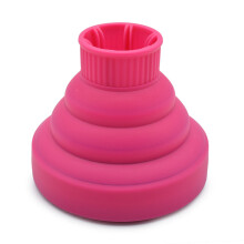 Diffuseur pour sèche-cheveux, embout universel pliable en silicone pour cheveux bouclés et ondulés, répartition uniforme de la chaleur pour