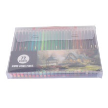Watercolor Pencils, Vibrant Colors, Soft Core For Smooth Blending, Water Soluble Professional Art Supplies, Ergonomic Design, 7.5Mm Diameter