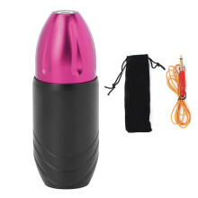 Caneta rotativa ergonômica para tatuagem, com estrutura em liga de alumínio e motor de alta qualidade para operação estável, ideal para festas