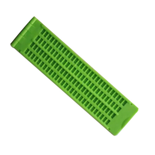 Smooth Surface Braille Writing Slate, Lightweight And Portable, Includes Stylus, Easy And Efficient Writing, Suitable For All Ages 1