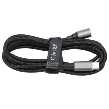 Cablu magnetic USB C Slimq, cablu de încărcare stabil PD3.0 de 100 W cu cip E-marker, înlocuire universală din nailon împletit durabil, lungime