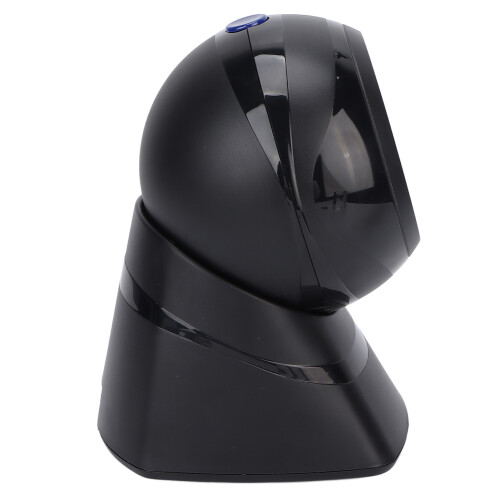 Barcode Scanner With Omnidirectional Hands-Free Scanning, Plug And Play Compatibility, Adjustable Stand For Comfort, Strong Decoding Ability Captures 2