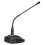 Condenser Gooseneck Microphone For Conference Use, Switching Design Compact Structure Noise Cancelling Technology Omnidirectional Mic With LED 5