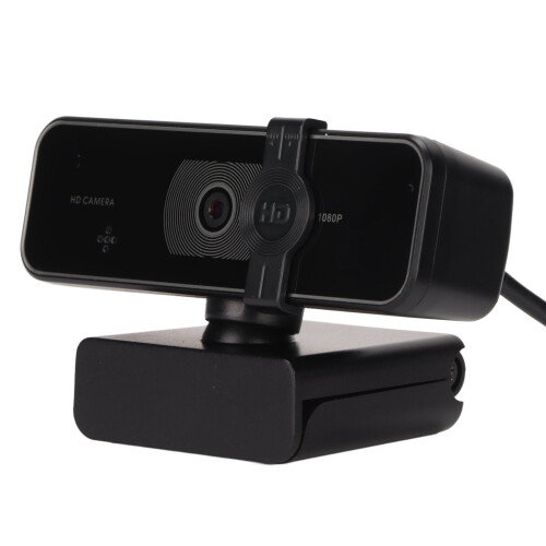 Μικρόφωνο ακύρωσης θορύβου Webcam 1080P με αυτόματη ρύθμιση φωτισμού, κάλυμμα 2