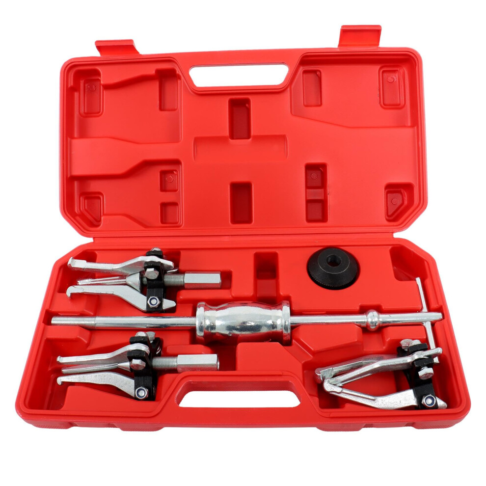 5Pcs 3 Jaw Gear Bearing Slide Hammer Puller Kit For Internal And External Bearing And Gear Removal 9094768994139