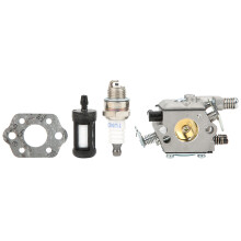 Carburador para motosserra, substitui o carburador original, compatível com Stihl, kit de ajuste de alta eficiência, filtro de ar, linha de
