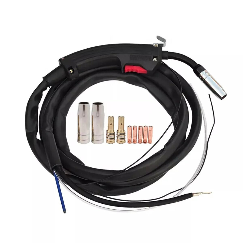10Ft Mig Welding Torch With Tips, Mig Gun Replacement For Matco Tools Welders, Seamless Fit 9094768995532