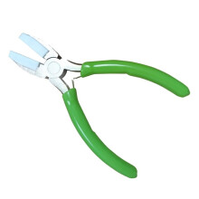 Jewelry Pliers Nylon Jaw Flat Nose Pliers Green For Jewelry Making