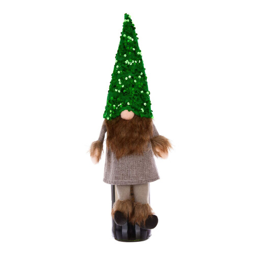 Festive Wine Bottle Covers Faceless Doll Bottle Toppers-1