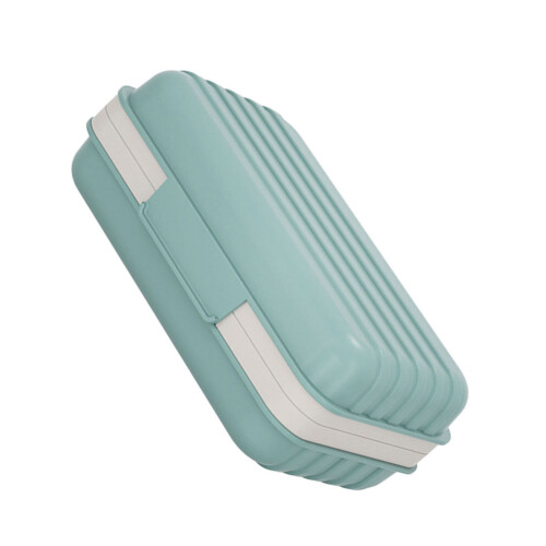 Bathroom Soap Dish with Lid Travel Soap Container Leakproof-2