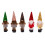 Festive Wine Bottle Covers Faceless Doll Bottle Toppers-1 2
