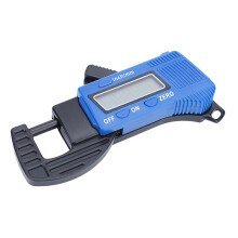 Electronic Thickness Measuring Tools with Stable Chip and Scratch Prevention, Digital Thickness Gauge with Data Output and Power Switch, LCD Digital