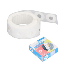 Reparatie- en versterkingsstickers voor perforaties, zelfklevend, voor documentbescherming, permanente oplossing, scheurvast, nette uitstraling.