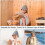 1/2pc Wool Felt Sauna Hat Russian Shower Cap Head Protections-2 6