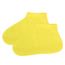 Durable Silicone Shoe Covers Non slip Shoes-Yellow Color S