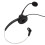 Casque pliable avec microphone antibruit, utilisation mains libres, microphone à perche flexible, conception réversible, compatible avec les 5